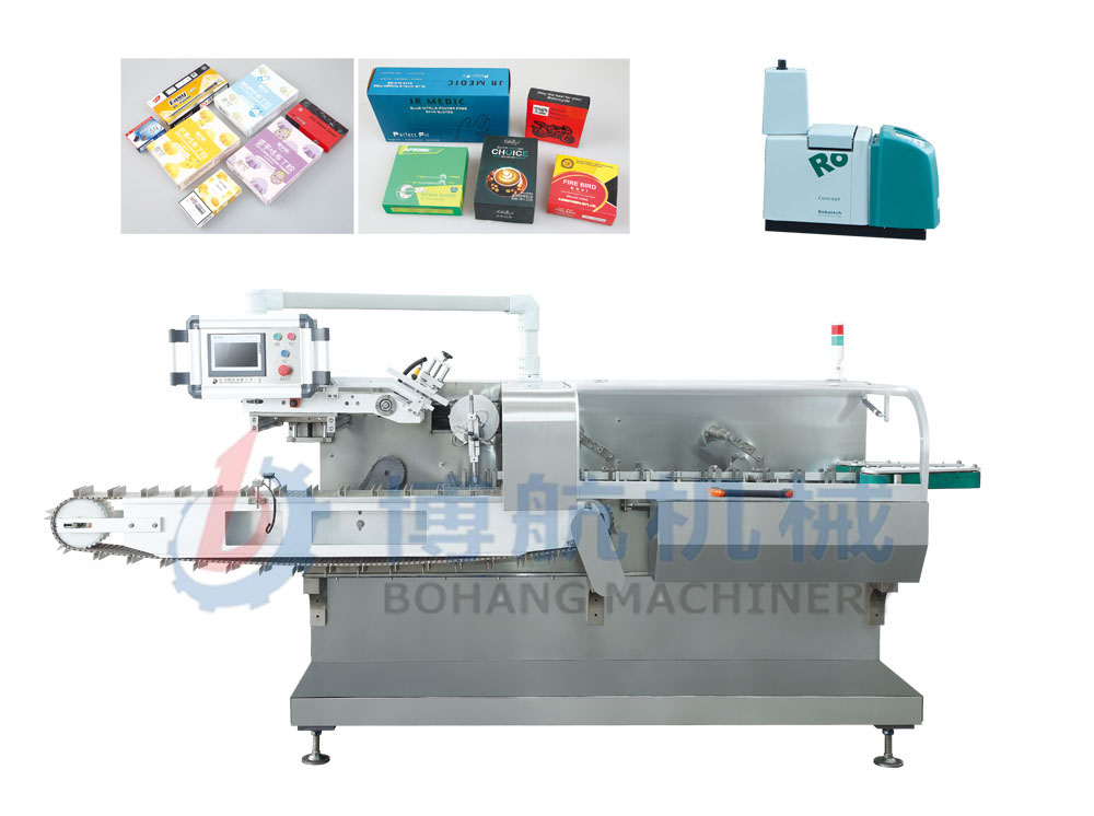 ZH-100B Automatic Cartoning Machine(Spray Adhesive Type)